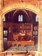 Antonello da Messina Saint Jerome in his Study Spain oil painting artist